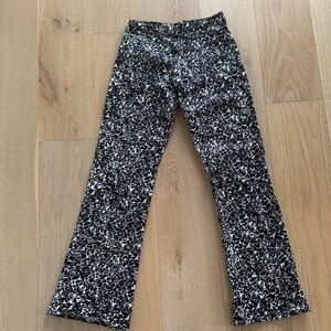 Motel Rocks Black and White Patterned Pants